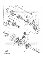 STARTER MOTOR for Yamaha MT01 2009