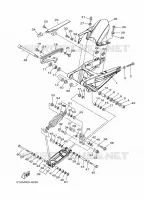 SWINGARM / SHOCK ABSORBER for Yamaha MT01 2009