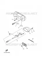 TAIL LIGHT for Yamaha MT01 2009