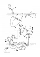 COVER 1 for Yamaha AEROX 2009
