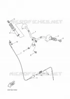 HANDLEBAR & CABLES for Yamaha AEROX 2009
