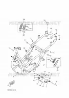 FRAME for Yamaha XCITY 2009