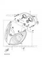 HEADLIGHT for Yamaha XCITY 2009