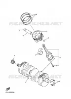 CRANKSHAFT / PISTON for Yamaha FZ1 ABS 2009