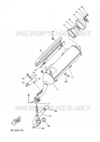 EXHAUST for Yamaha XCITY 2009