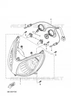 HEADLIGHT for Yamaha XCITY 2009