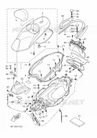 SEAT for Yamaha XCITY 2009