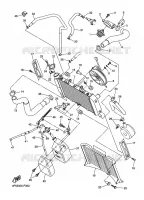 RADIATOR / HOSES for Yamaha FAZER S2 ABS 2009