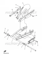SWINGARM for Yamaha FAZER S2 ABS 2009