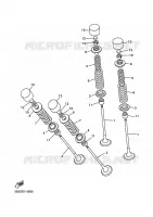 VALVE for Yamaha FAZER S2 ABS 2009