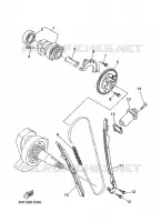 CAMSHAFT / TIMING CHAIN for Yamaha MT03 2009