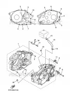 CRANKCASE for Yamaha MT03 2009