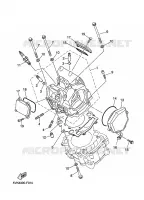 CYLINDER HEAD  for Yamaha MT03 2009