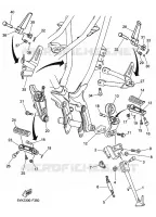 STAND / FOOTREST for Yamaha MT03 2009