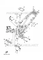 FRAME for Yamaha CRYPTON 2009