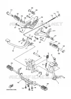 STAND / FOOTREST for Yamaha CRYPTON 2009