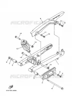 SWINGARM / SHOCK ABSORBER for Yamaha CRYPTON 2009