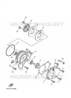 WATERPUMP / HOSES for Yamaha CRYPTON 2009