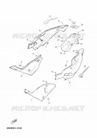 SIDE COVER for Yamaha XPOWER 2009