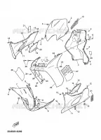LEG SHIELD for Yamaha MACH 2010