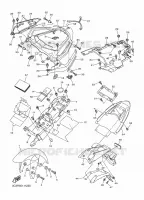 FENDER for Yamaha FZ1 FAZER 2010