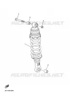REAR SHOCK ABSORBER for Yamaha FZ1 FAZER 2010