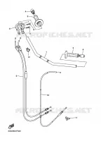 HANDLEBAR & CABLES for Yamaha FZ1 FAZER ABS 2010