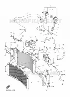 RADIATOR / HOSES for Yamaha FZ1 FAZER ABS 2010
