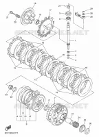 STARTER CLUTCH for Yamaha FZ1 FAZER ABS 2010
