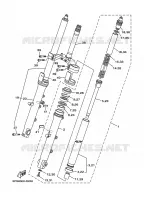 FRONT FORK for Yamaha TDM 2010