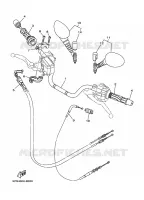HANDLEBAR & CABLES for Yamaha TDM 2010