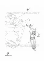 REAR SHOCK ABSORBER for Yamaha TDM 2010