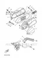 INTAKE for Yamaha XCITY 2010