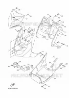 LEG SHIELD for Yamaha CYGNUS 2010