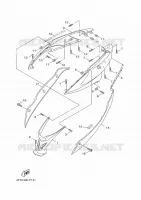 SIDE COVER for Yamaha CYGNUS 2010