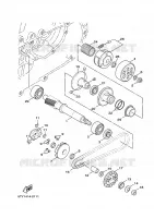 STARTER CLUTCH for Yamaha CYGNUS 2010