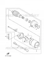 STARTER MOTOR for Yamaha CYGNUS 2010