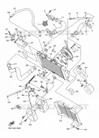 RADIATOR / HOSES for Yamaha XJ6 DIVERSION 2010