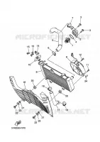 RADIATOR / HOSES for Yamaha XTR 2010