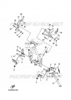STAND / FOOTREST for Yamaha XTR 2010
