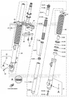FRONT FORK for Yamaha XTZ TENERE 2010