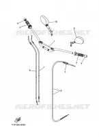 HANDLEBAR & CABLES for Yamaha XTZ TENERE 2010