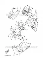 LEG SHIELD for Yamaha NITRO 2010