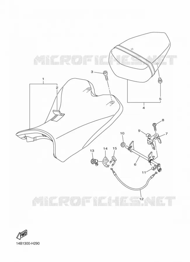 SEAT Yamaha MOTO 1000 2010 R1  YZF-R1 R1