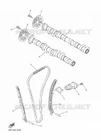 CAMSHAFT / TIMING CHAIN for Yamaha FAZER 2011