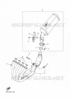 EXHAUST for Yamaha FAZER 2011