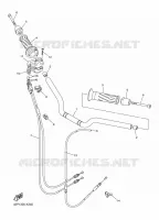 HANDLEBAR & CABLES for Yamaha FAZER 2011