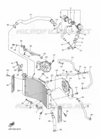 RADIATOR / HOSES for Yamaha FAZER 2011