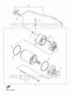 STARTER MOTOR for Yamaha FAZER 2011