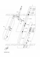 FRONT FORK 2 for Yamaha XCITY 2011